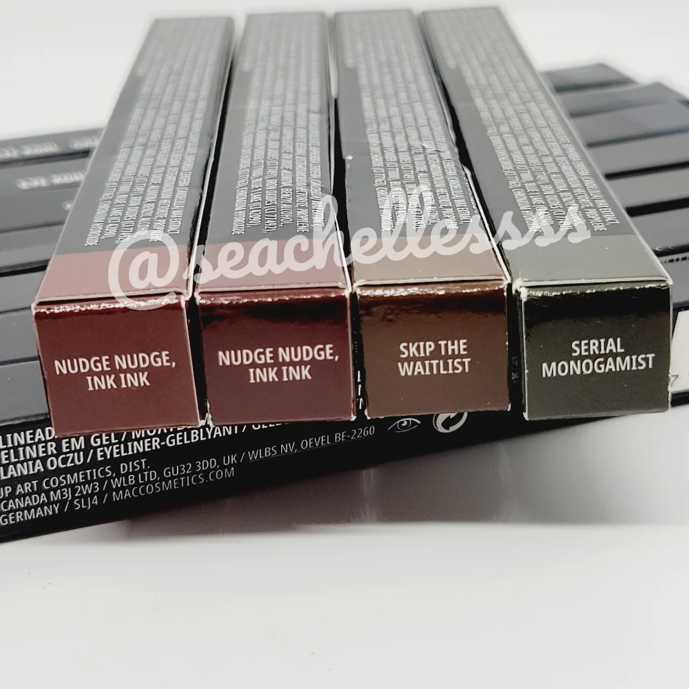 Mac Colour Excess Gel Pencil Eye Liner | Nudge Nudge, Ink Ink | Brand New in Box